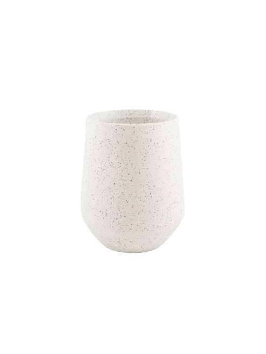 D&M Depot Decorative Vase White 16cm