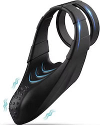 Guilty Toys Vibrating Cock Ring Schwanz Silikon Schwarz