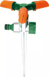 Metallischer Sprinkler 3 Arme Flo 89263 Reichweite Aktion 7 M