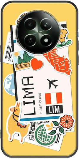 Ticket To Lima Realme 12 5g Black TPU Black Silicone