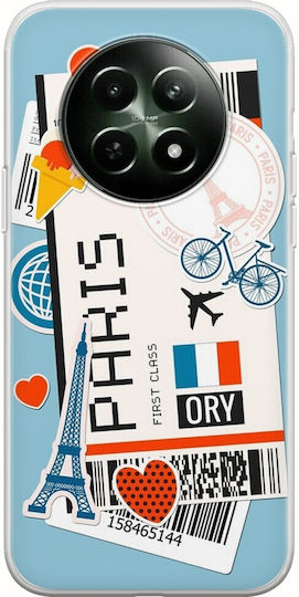 Ticket To Paris Realme 12 5G Flexible TPU Transparent Silicone