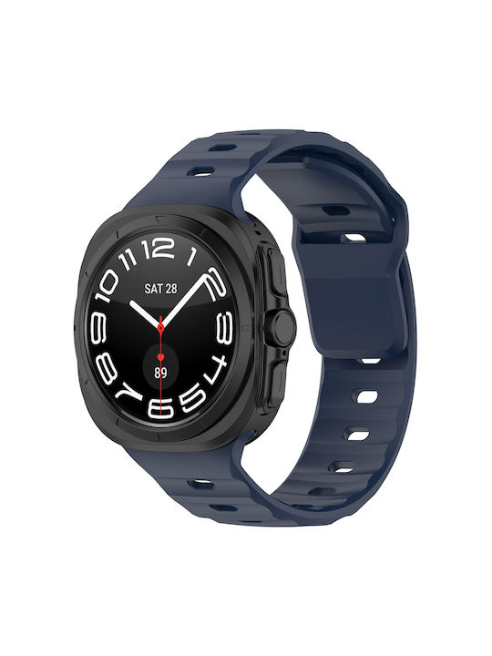 Techsuit Armband Silikon Marineblau (Galaxy Watch Ultra)