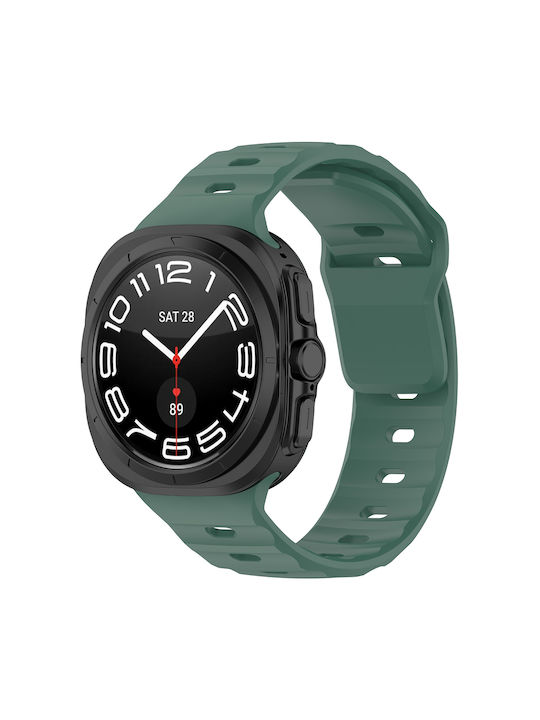 Techsuit W055 Λουράκι Σιλικόνης Dark Green (Gal...