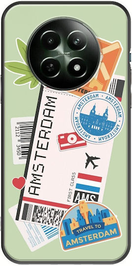 Ticket To Amsterdam Realme 12x 5g Black TPU Silicone