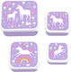 A Little Lovely Company Plastic Kids' Lunch Set...