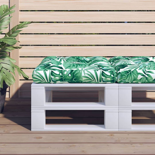 vidaXL Waterproof Bench Cushion Palette Multicolour 58x58cm