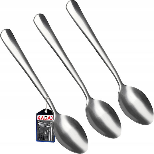 Kadax Kaffee/Tee Rostfreier Stahl Silber 150933 3 Stück