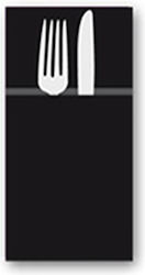 Ready Serviette Airlaid Schwarze 40x40cm Stück Ready Serviette Airlaid Schwarze 40x40cm Stück