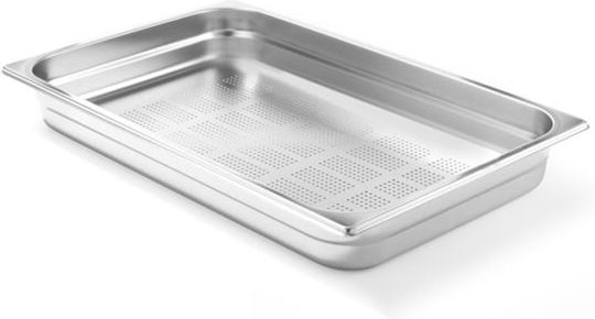 Hendi Perforated Stainless Steel Gastronorm GN1/1 H65mm