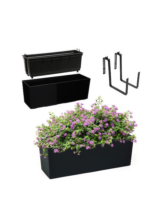 Kadax Planter Box în Culoare Negru 25400