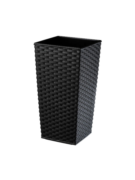 Kadax Flower Pot in Black Color 26225