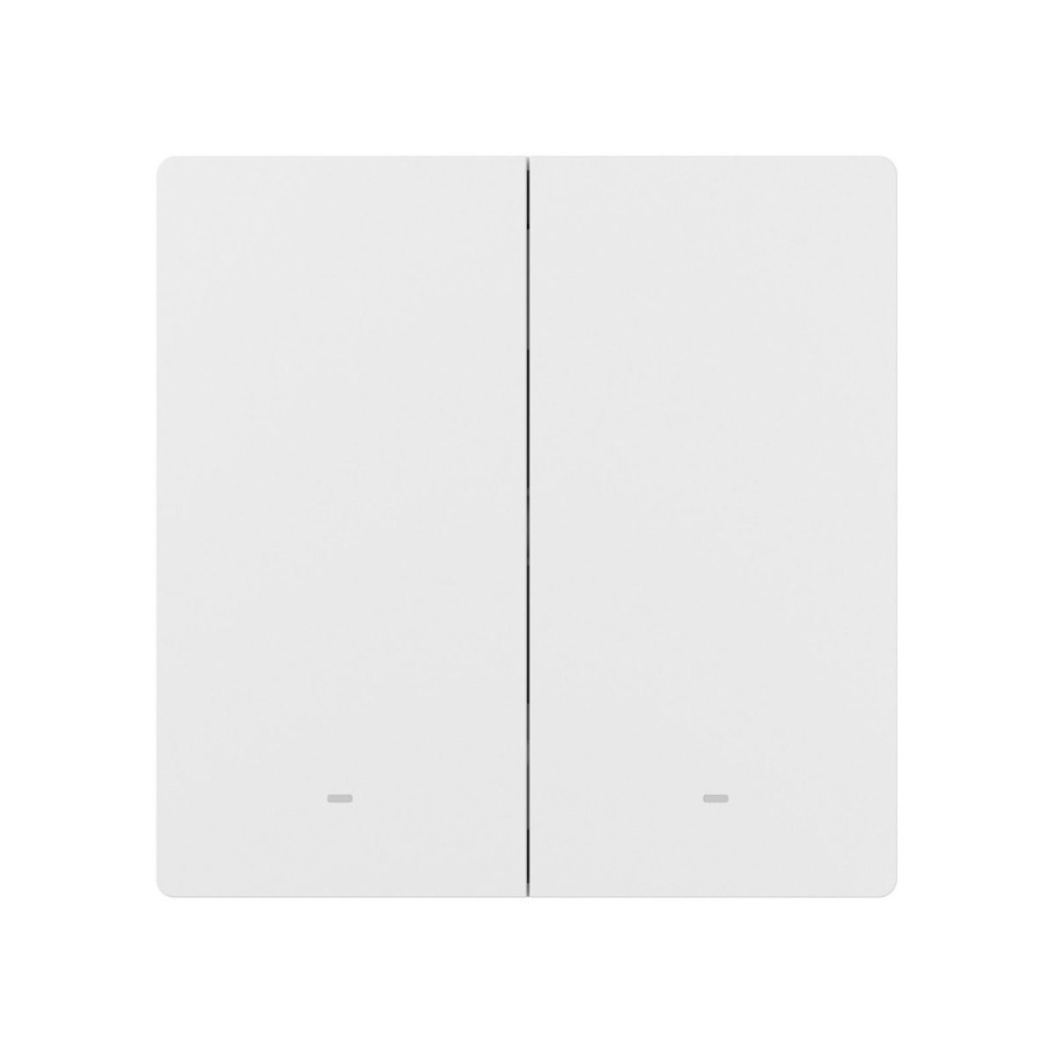 Sonoff M52c86w Διακόπτης Τοίχου Wi-Fi Διπλός με Πλαίσιο Λευκός