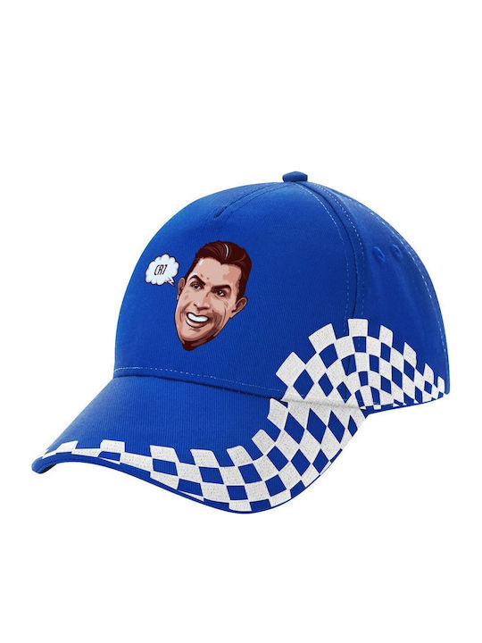 Cristiano Ronaldo Adult Cap Ultimate Blue Racin...