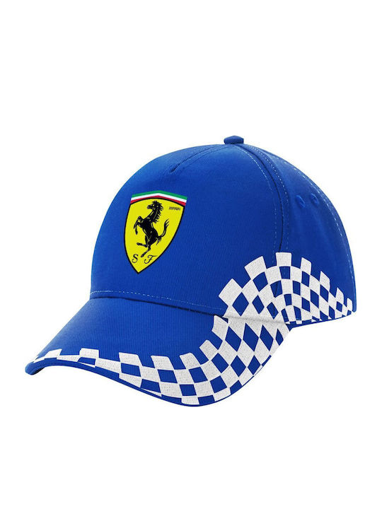 Ferrari Adults Cap Ultimate Blue Racing 100% Co...
