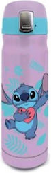 Stor Stainless Steel Kids Water Bottle Stitch S...