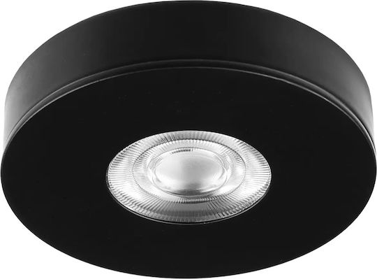 Monos LED Alb Natural Spot în Culoare Negru