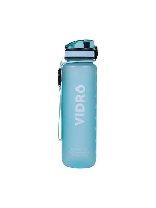 Бутилка за вода Vidro BPA Free 1000ml Spindrift Blue Ela Kalimera