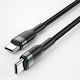 Wiwu USB 2.0 Cable USB-C Male - USB-C 100W PD Black 1.2m