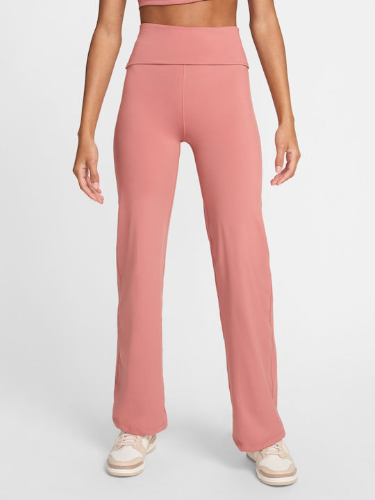 Nike Dri-Fit Παντελόνι Φόρμας Canyon Pink, Black