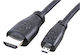 Μαυρο 2m Official Καλώδιο Raspberry Pi 4 Micro-hdmi To Standard Hdmi Type A