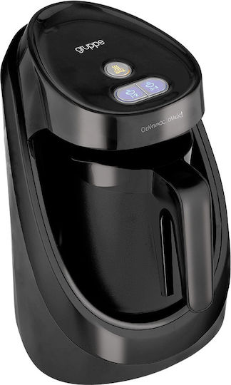 Gruppe TC655 Greek Coffee Machine 500W with Capacity 400ml Black