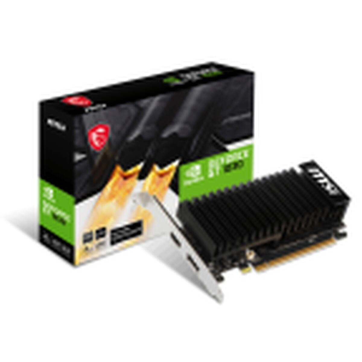 MSI GeForce GT 1030 4GB GDDR4 4GHD4 LP OC Κάρτα Γραφικών
