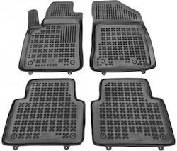 Rezaw Plast Σετ Μπροστινά και Πίσω 4τμχ για Citroen C3 Aircross 2017+ Μαύρα Rezaw Plast Σετ Μπροστινά και Πίσω 4τμχ για Citroen C3 Aircross 2017+ Μαύρα