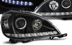 Depo Μπροστινά Φανάρια Led για Mercedes-Benz ML 1998-2001 2τμχ Depo Μπροστινά Φανάρια Led για Mercedes-Benz ML 1998-2001 2τμχ