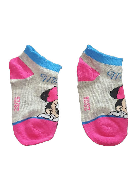 Disney Παιδικά Σοσόνια Minnie Grey Mint