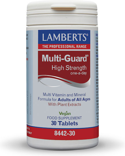 Lamberts Multi Guard High Potency Мултивитамин 30 Таблетки