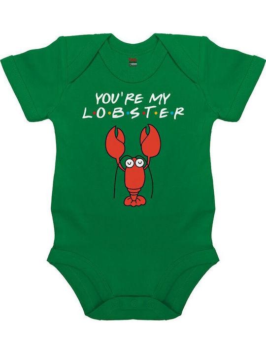 Koupakoupa Friends You're My Lobster Kurzärmelig Green