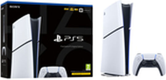 Sony PlayStation 5 Slim Digital 1TB & με 2nd DualSense & FC24