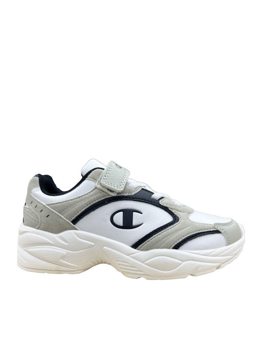 Champion Παιδικά Sneakers με Σκρατς Λευκά