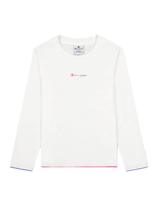 Champion Kinder Sweatshirt Weiß