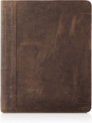 Paolo Peruzzi Konferenz-Mappe für A4-Papier Braun