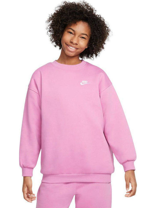 Nike Fleece Παιδικό Φούτερ Flamingo Sportswear ...