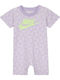 Nike Sweet Swoosh Babystrampler Kurzärmelig Lilac