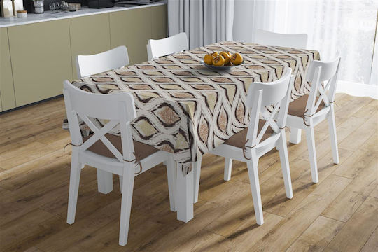 Dimcol Tischtuch Fleckabweisend Cyclops 460 Beige 140x180cm