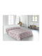 Pierre Cardin Tania Σετ Σεντόνια Μονά με Λάστιχο 105x200+30εκ. Ροζ (3τμχ)