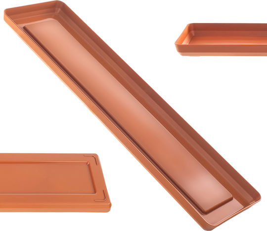 Kadax Farfurie Pot Plastic Portocaliu 33875