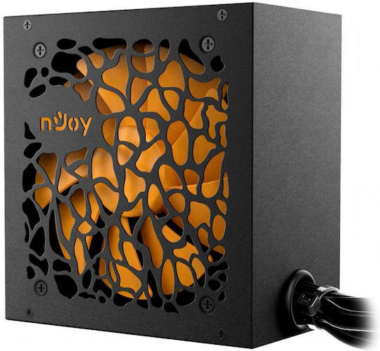 NJOY Synergy 400 Bulk 400W Schwarz Computer-Netzteil Voll verkabelt
