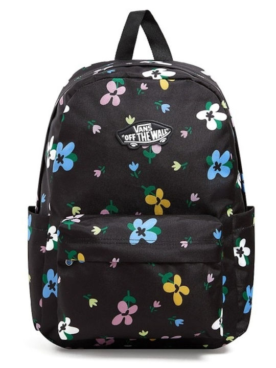 Vans Skool Ученическа Раница Гимназия Черна с Д...