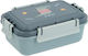 Tutete Plastic Kids' Food Container Gray