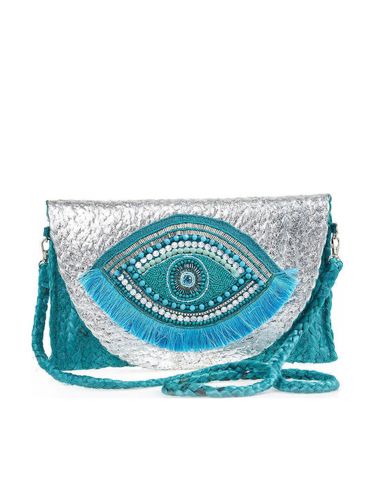 Verde Damentasche Handtasche Blau