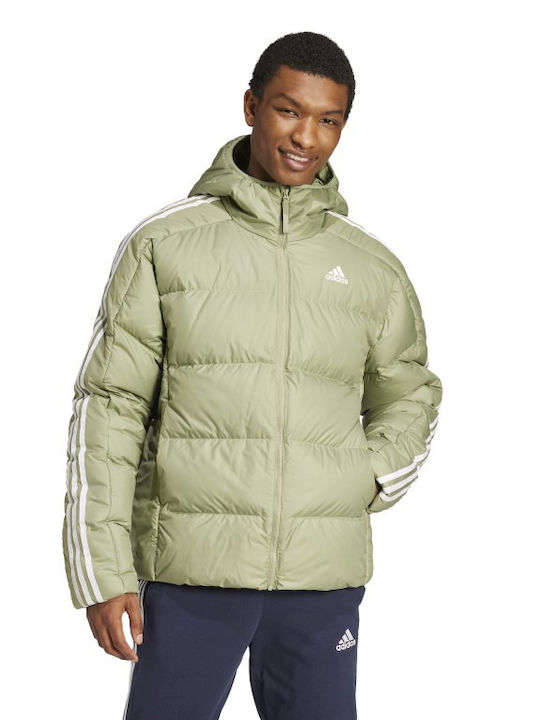 Adidas Essentials Midweight Geacă pentru bărbați Verde