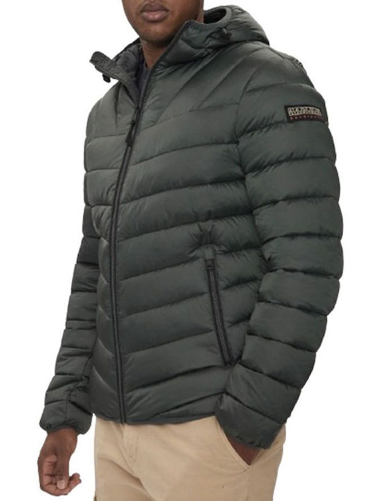 Napapijri Aerons Winter Jacket Green Urban NP0A4GJO-G1S