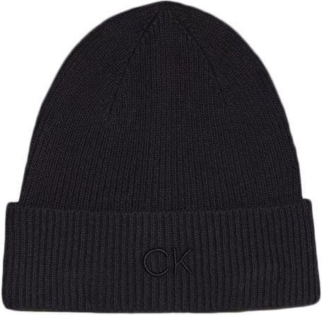 Beanie Frauen Beanie mit Rippstrick in Schwarz Farbe
