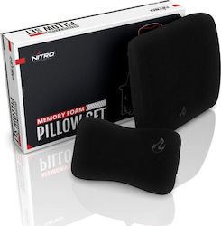Nitro Concepts Ergonomic Memory Foam Pillow Set