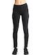Frauen Leggings Fleece-Beschichtung Black