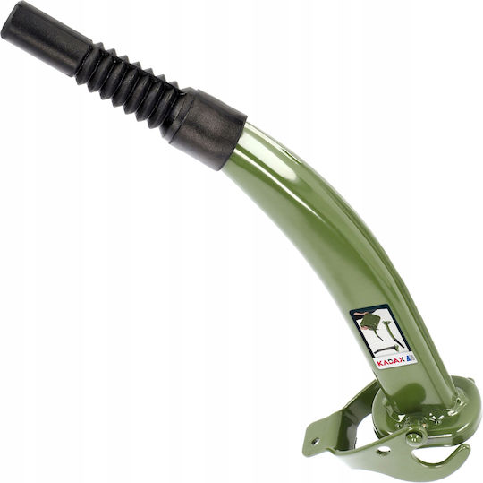Kadax Metal Funnel Attached To Fuel Oil Canister